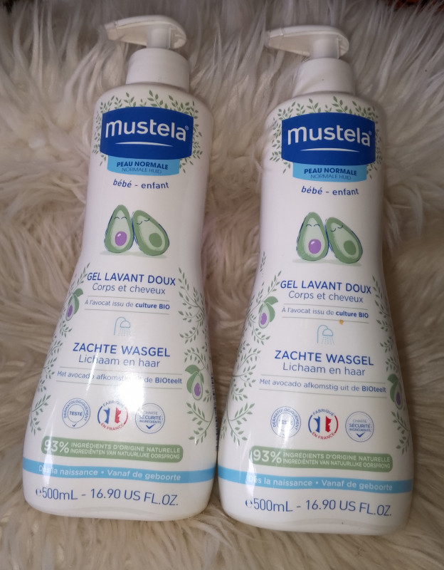 gel douche bébé