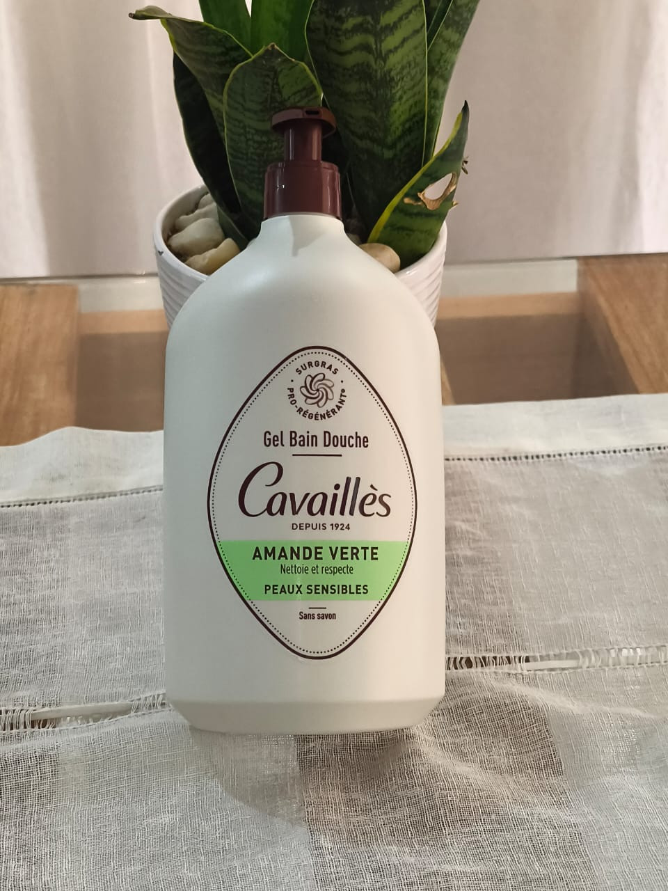 Rogé Cavaillès Gel Bain Douche Amande Verte