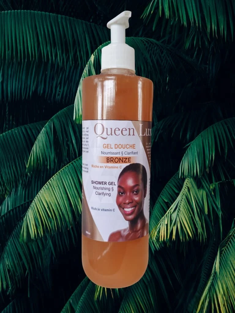 gel douche exfoliant (teint caramel)