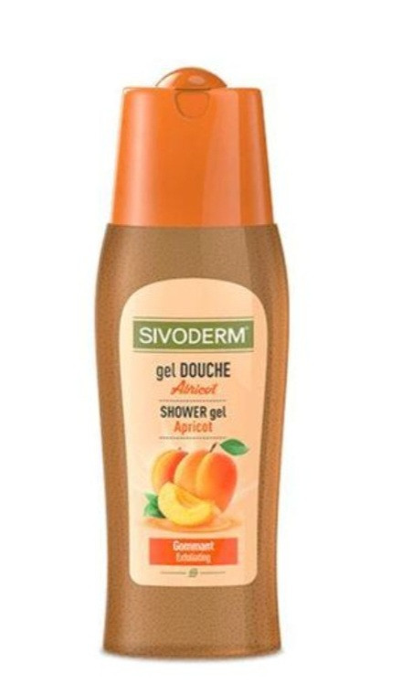 Gel douche abricot sivoderm