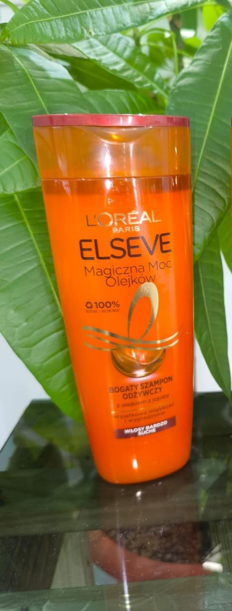 L`Oréal Paris Elseve Magiczna Moc Olejków Szampon Odzywczy (Shampooing nourrissant) 400ML