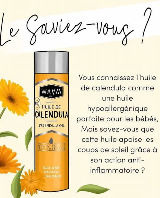 Huile de calendula